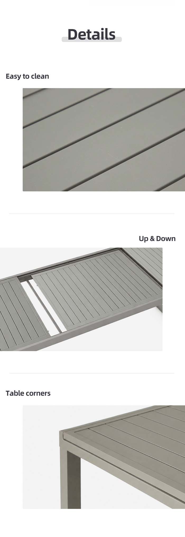 Tables de repas extensibles 11D08B Tables de repas extensibles 11D08B