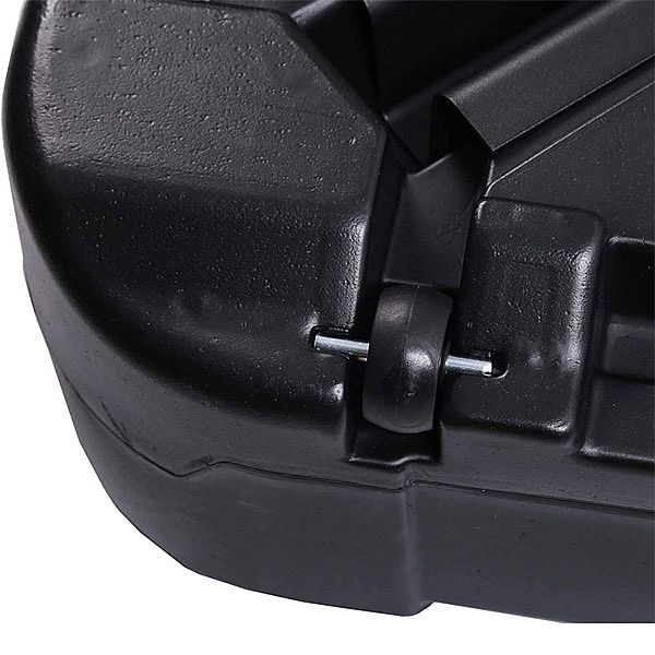 Base de parasol décalée de 33 pouces avec roues - 12U02Q