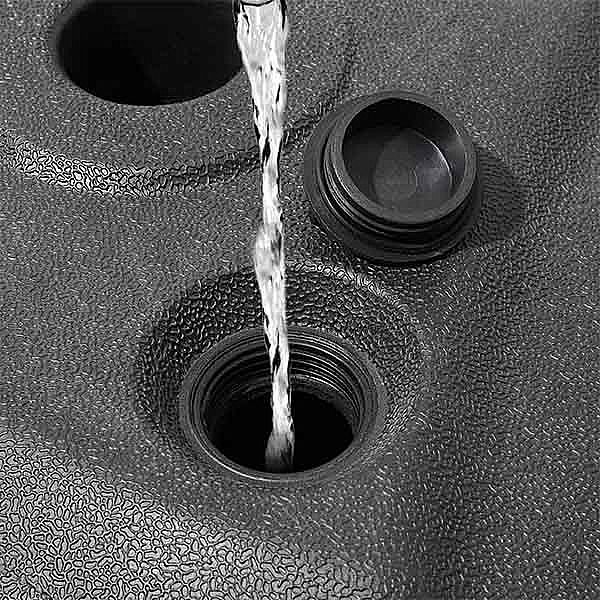 Base de parapluie autoportante en plastique remplissable - 12U02Z