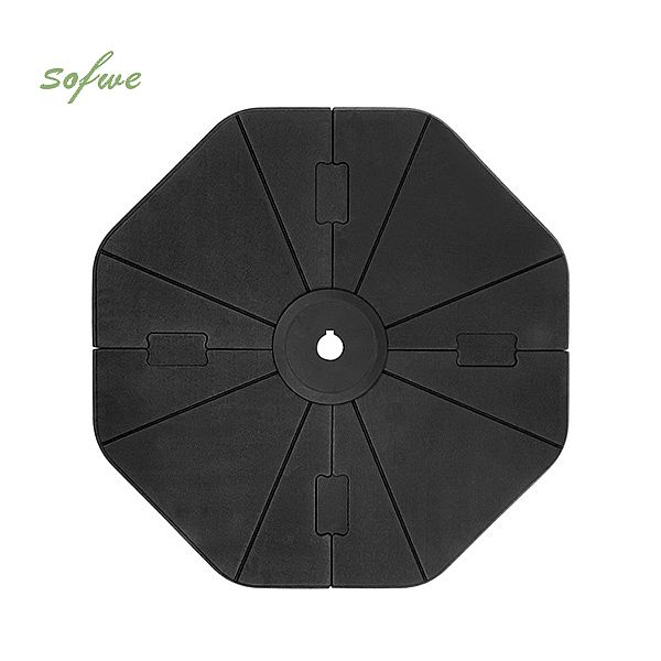 4 PCS Support de base pour parapluie en porte-à-faux - 12U03F