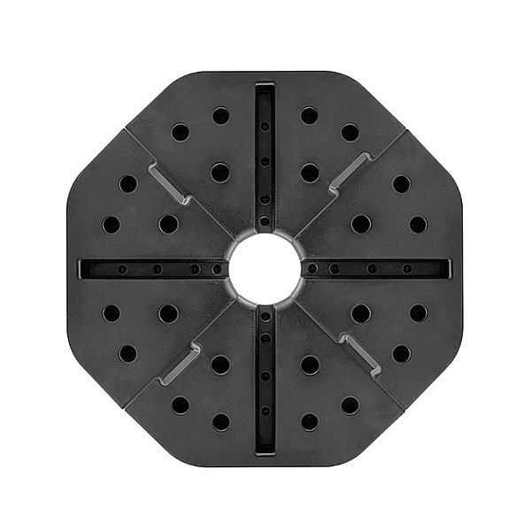 4 PCS Support de base pour parapluie en porte-à-faux - 12U03F