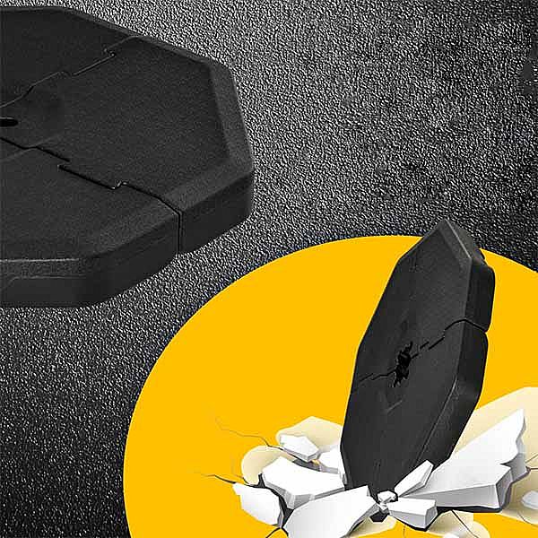 Base de parasol octogonale pour patio, 4 pièces - 12U03G