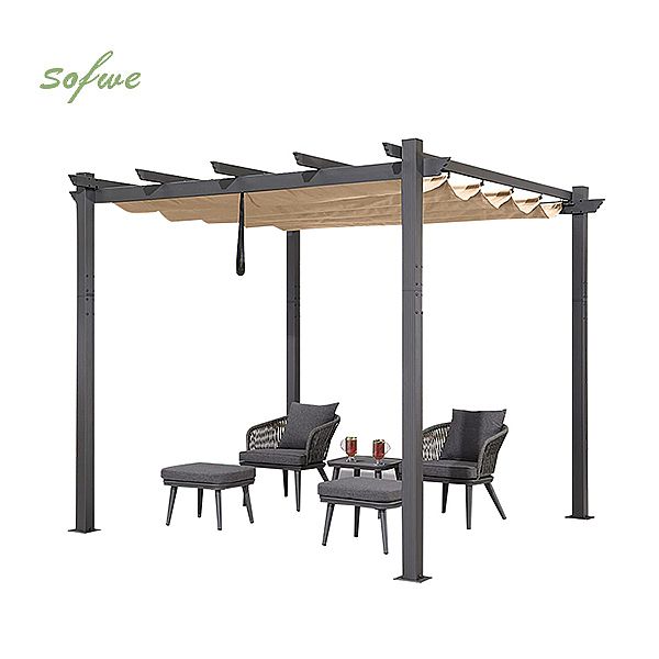 Balcon à volet télescopique en métal - 10G01G