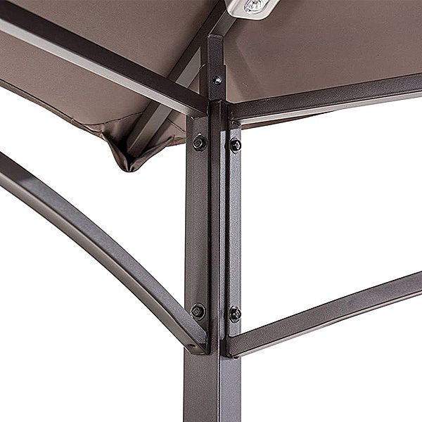 Tente d'arrière-cour pour barbecue à double ventilation - 10G01S