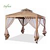 Pavillon escamotable d'extérieur avec filet - 10G02B