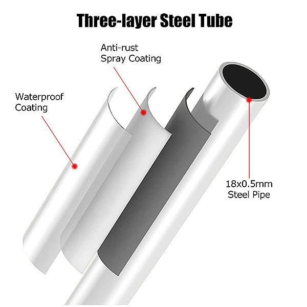 Pavillon escamotable d'extérieur avec filet - 10G02B