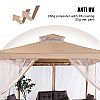 Pavillon escamotable d'extérieur avec filet - 10G02B