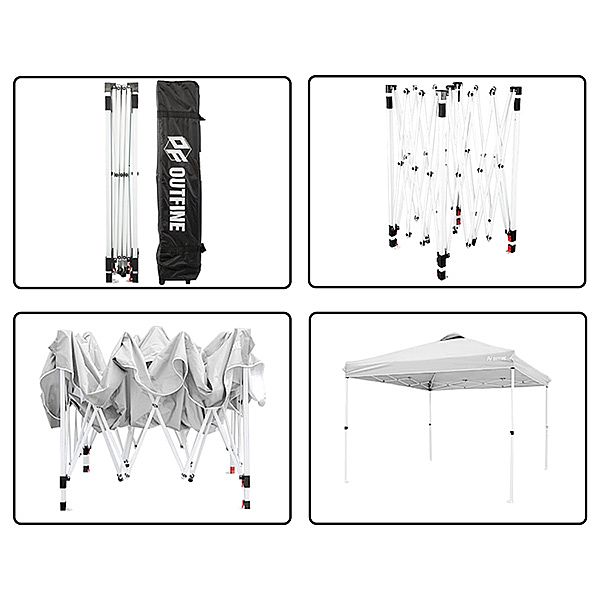 Tente d'exposition du pavillon pop-up - 10G02E