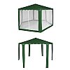 Pavillon de jardin terrasse avec gaze - 10G02K