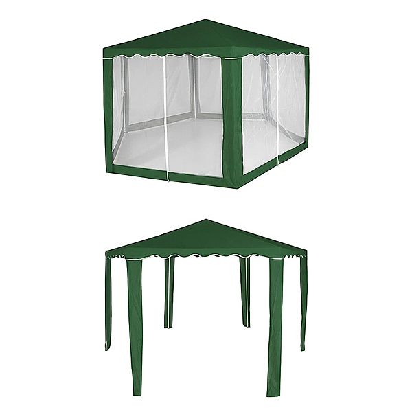 Pavillon de jardin terrasse avec gaze - 10G02K