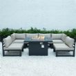 Tube en aluminium avec ensemble de canapé extérieur Fire Pit Garden - 11C01A