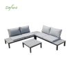 Ensemble de canapé de maison extérieur en aluminium à vente chaude - 11C01C