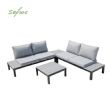 Ensemble de canapé de maison extérieur en aluminium à vente chaude - 11C01C