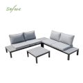 Ensemble de canapé de maison extérieur en aluminium à vente chaude - 11C01C