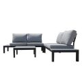 Ensemble de canapé de maison extérieur en aluminium à vente chaude - 11C01C