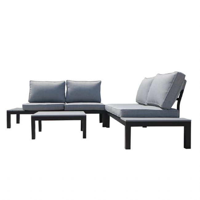 Ensemble de canapé de maison extérieur en aluminium à vente chaude - 11C01C