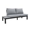 Ensemble de canapé de maison extérieur en aluminium à vente chaude - 11C01C