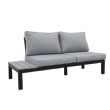 Ensemble de canapé de maison extérieur en aluminium à vente chaude - 11C01C