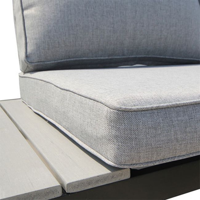 Ensemble de canapé de maison extérieur en aluminium à vente chaude - 11C01C