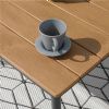 Canapé de luxe en aluminium pour meubles de cour - 11C01D