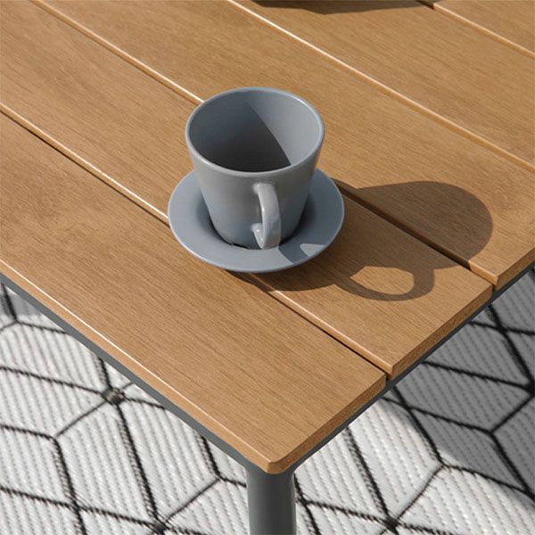 Canapé de luxe en aluminium pour meubles de cour - 11C01D