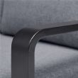 Ensemble de canapé en fonte d'aluminium avec table et tabouret - 11C01F
