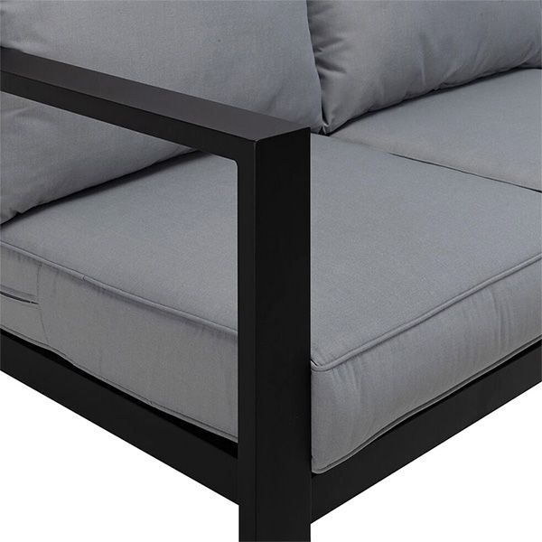 Canapé modulable d'extérieur en aluminium 5 places - 11C01I
