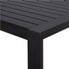 Canapé modulable d'extérieur en aluminium 5 places - 11C01I