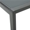 Canapé sectionnel extérieur en forme de V en aluminium - 11C01J