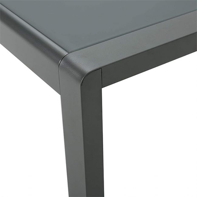 Canapé sectionnel extérieur en forme de V en aluminium - 11C01J