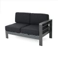 Canapé sectionnel extérieur en forme de V en aluminium - 11C01J
