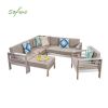 Mobilier d'extérieur en métal en aluminium étanche - 11C01N