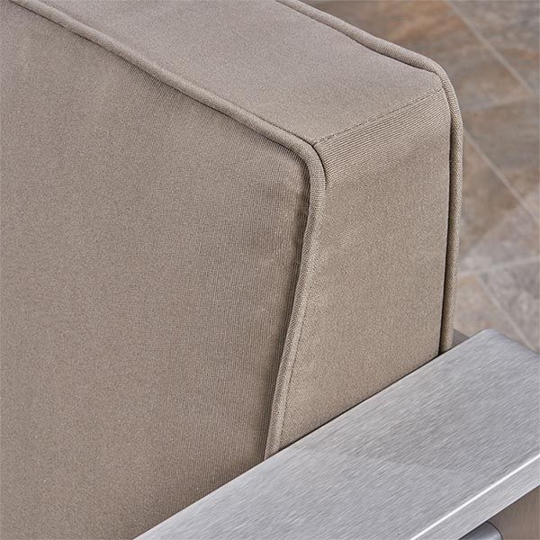 Mobilier d'extérieur en métal en aluminium étanche - 11C01N
