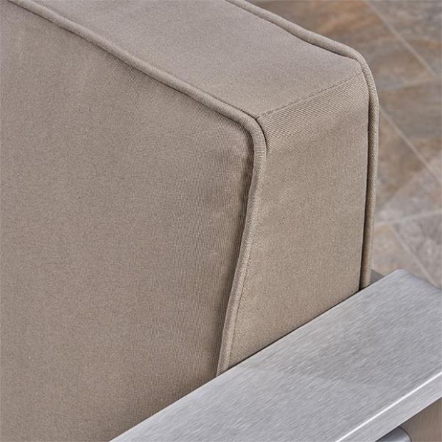 Mobilier d'extérieur en métal en aluminium étanche - 11C01N