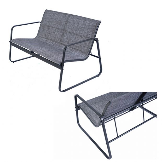 Meubles de cour de luxe en métal moderne - 11C01P