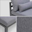 Ensemble de meubles de luxe en aluminium avec coussin - 11C01Q