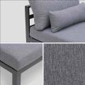 Ensemble de meubles de luxe en aluminium avec coussin - 11C01Q