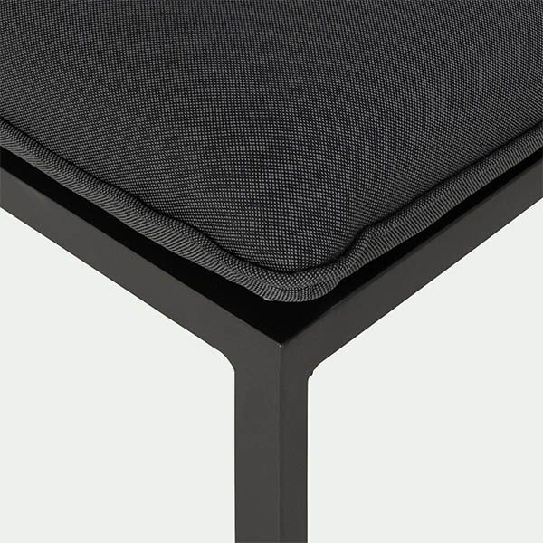 Ensemble de canapé d'extérieur 4 pièces en métal et aluminium - 11C01R