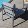Canapé de terrasse extérieur 4 places en aluminium - 11C01U