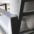Canapé de terrasse extérieur 4 places en aluminium - 11C01U
