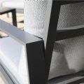 Canapé de terrasse extérieur 4 places en aluminium - 11C01U