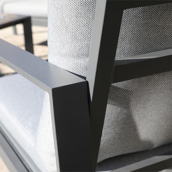 Canapé de terrasse extérieur 4 places en aluminium - 11C01U