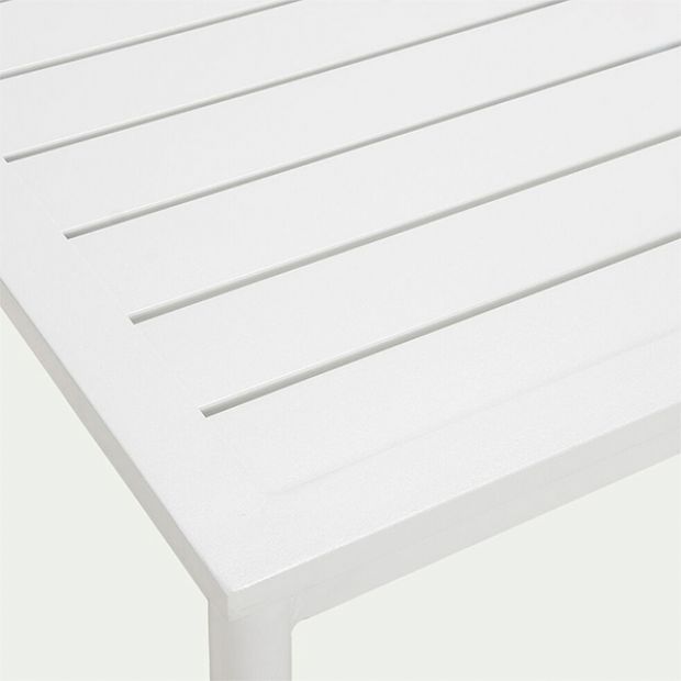 Ensemble de canapé en aluminium moderne avec coussin - 11C01V