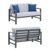 Ensemble de jardin en aluminium - 11C01W