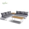 Meubles de patio en aluminium avec siège réglable - 11C01Y
