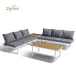 Meubles de patio en aluminium avec siège réglable - 11C01Y
