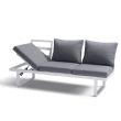 Meubles de patio en aluminium avec siège réglable - 11C01Y