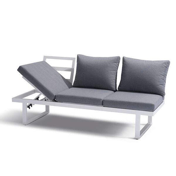 Meubles de patio en aluminium avec siège réglable - 11C01Y