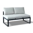 Canapé d'angle avec table réglable en hauteur - 11C03B