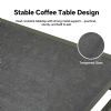 Ensemble de meubles d'extérieur 4 pièces avec table en verre - 11C03H